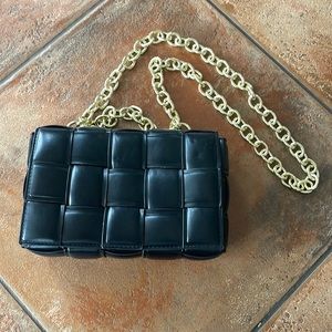 Black square bag